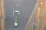 Oefening Schuurbrand Groningerstreek Stroobos